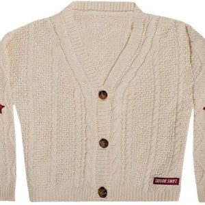 AUTHENTIC TAYLOR SWIFT RED THEMED CARDIGAN SIZE M/L